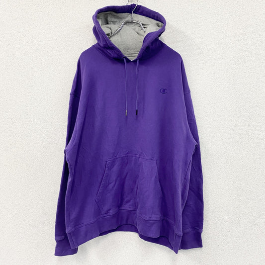 Champion　チャンピオン　スウェットパーカー/フーディー　紫　パープル　XLサイズ