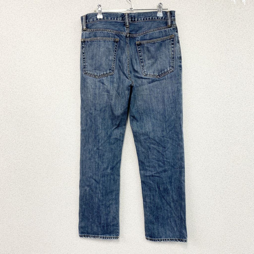 GAP　ギャップ　デニムパンツ/ジーンズ　ジップフライ　縦落ち　インディゴ　30サイズ　古着