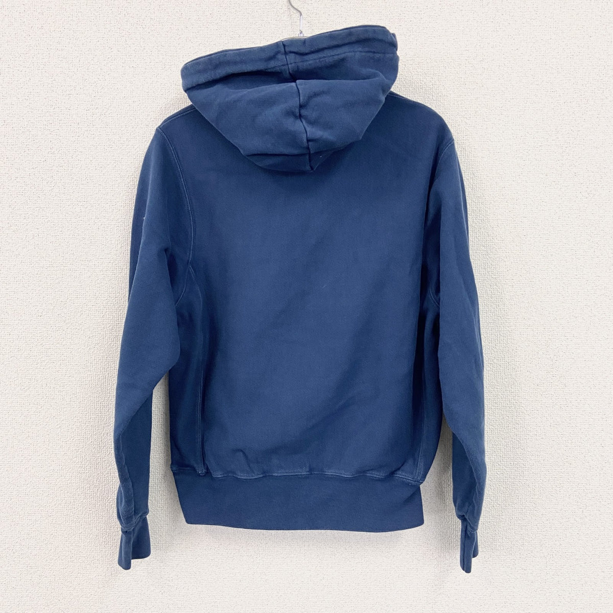 Champion　チャンピオン　リバースウィーブ　スウェットパーカー/フーディー　青　ブルー　Sサイズ　古着