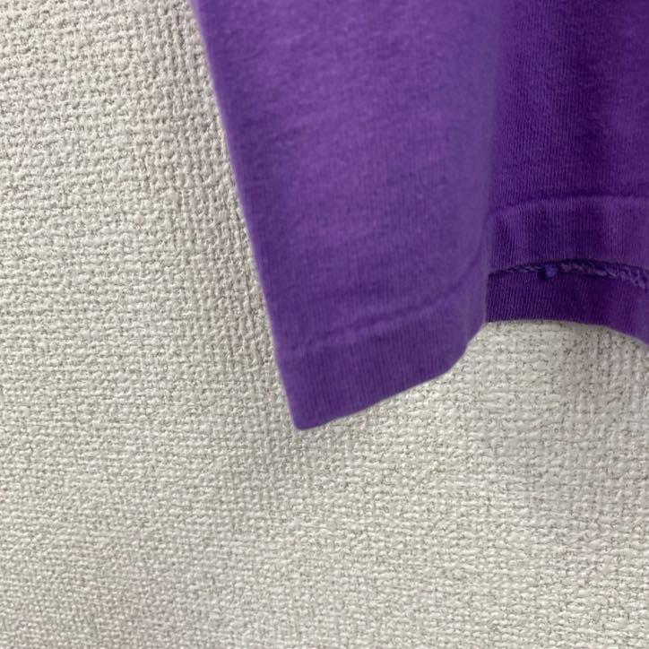 ONEITA　オニータ　半袖プリントTシャツ　シングルステッチ　ヴィンテージ　紫　パープル　Mサイズ　古着