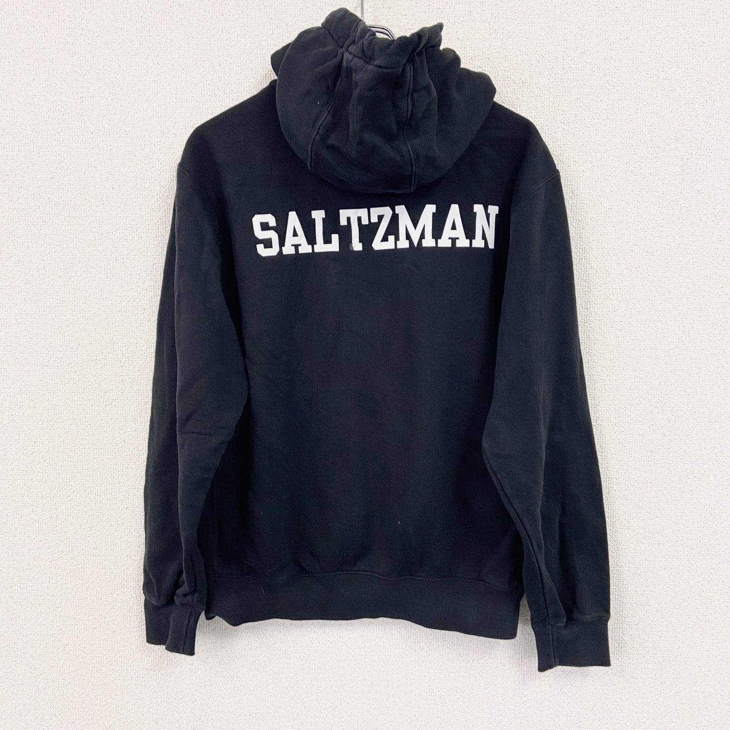 NIKE　ナイキ　スウェットパーカー/フーディー　リバースウィーブタイプ　スウッシュ　デカロゴ　黒　ブラック　Sサイズ