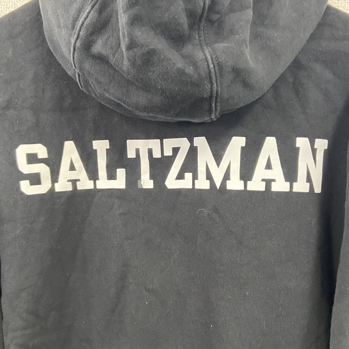 NIKE　ナイキ　スウェットパーカー/フーディー　リバースウィーブタイプ　スウッシュ　デカロゴ　黒　ブラック　Sサイズ