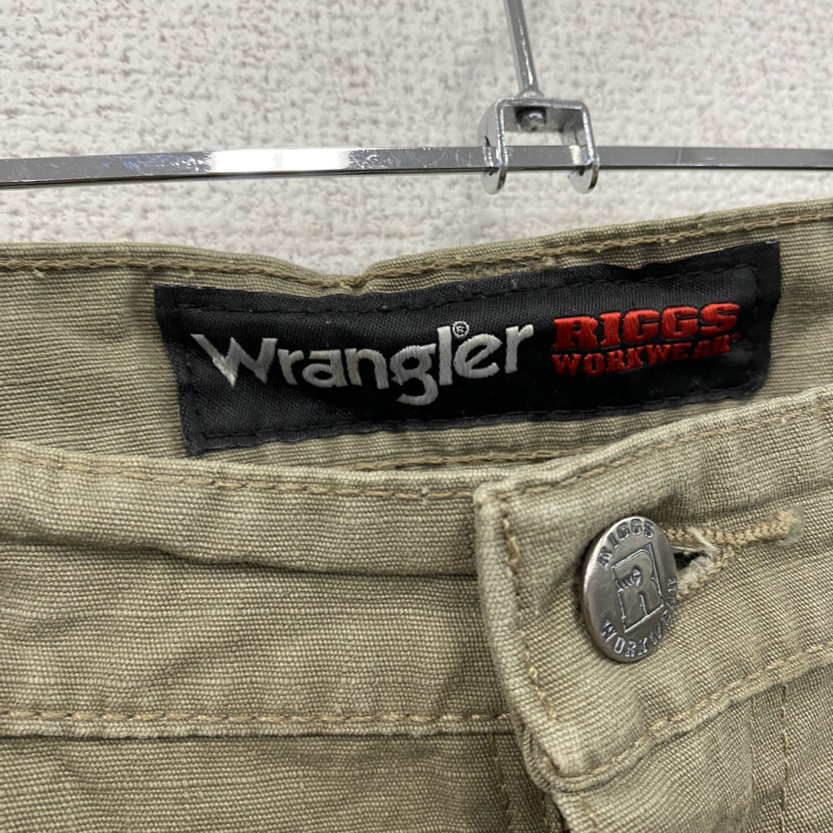Wrangler　ラングラー　カーゴパンツ　ジップフライ　カーキ　W36サイズ　古着