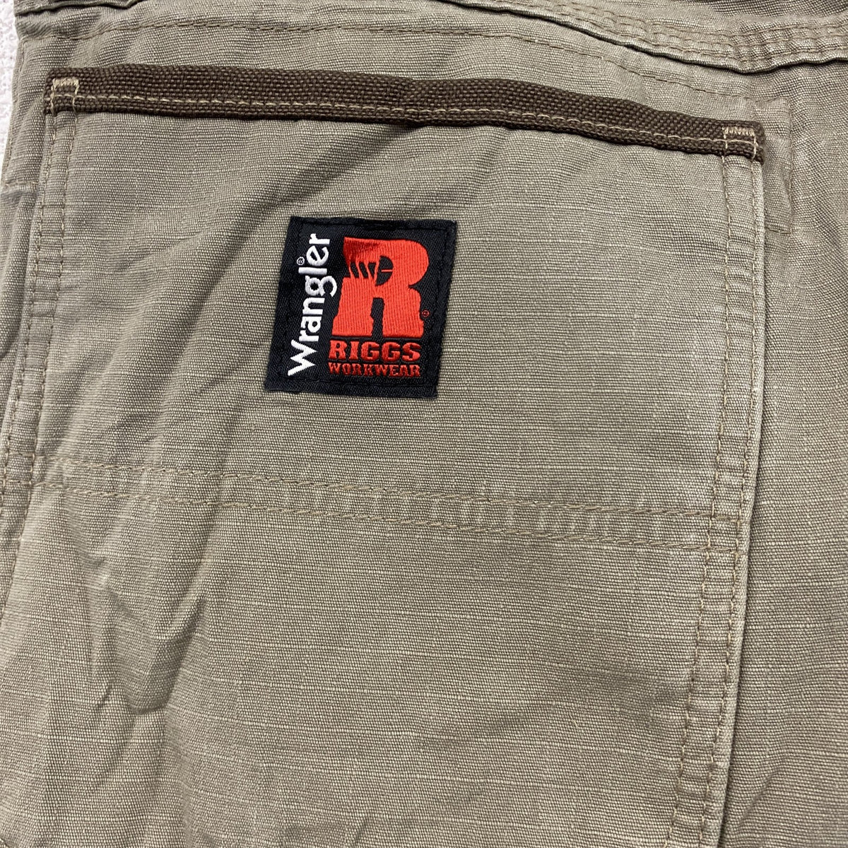 Wrangler　ラングラー　カーゴパンツ　ジップフライ　カーキ　W36サイズ　古着