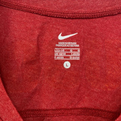 古着　used　NIKE　ナイキ　半袖カレッジプリントTシャツ　USC Trojans　USCトロージャンズ　赤　レッド