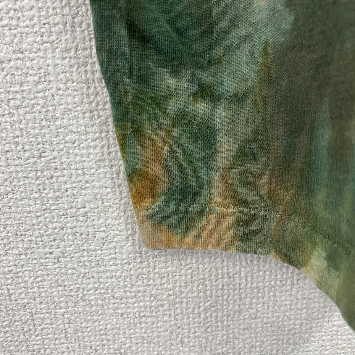 GOTCHA　ゴッチャ　半袖プリントTシャツ　ヴィンテージ　シングルステッチ　タイダイ　緑　グリーン　Lサイズ　古着