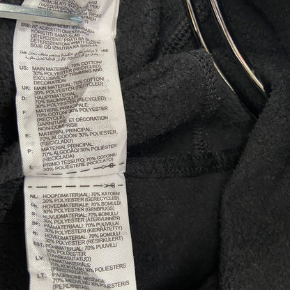 adidas　アディダス　スウェットパーカー/フーディー　パフォーマンスロゴ　黒　ブラック　XLサイズ