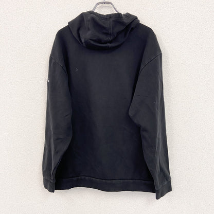 adidas　アディダス　スウェットパーカー/フーディー　パフォーマンスロゴ　黒　ブラック　XLサイズ