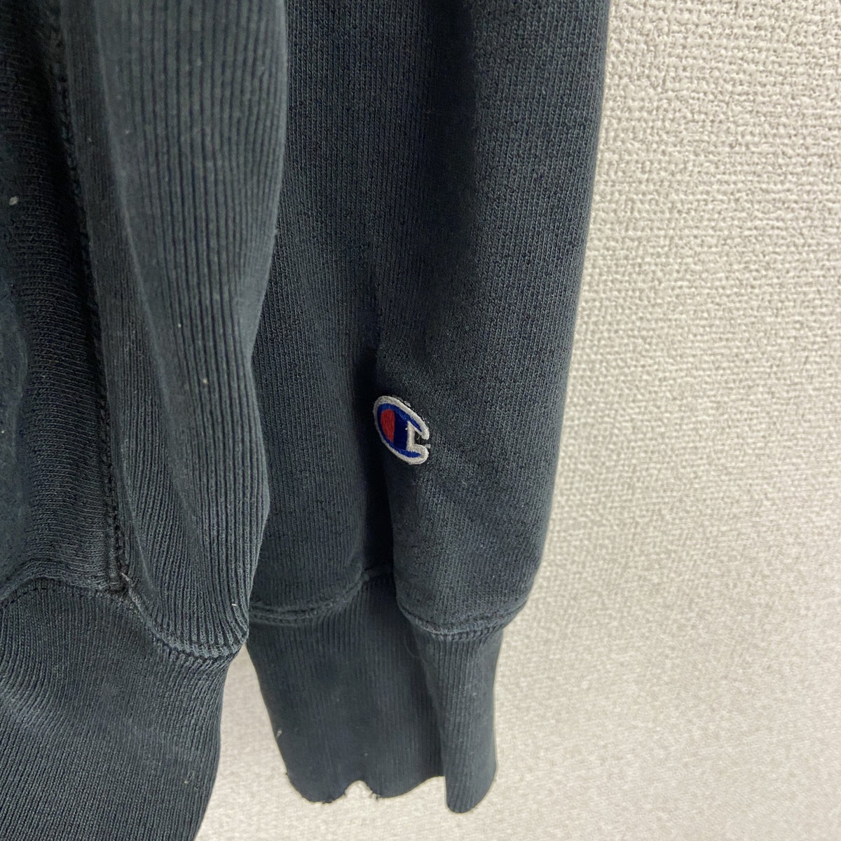 Champion　チャンピオン　リバースウィーブ　スウェットパーカー/フーディー　黒　ブラック　2XLサイズ　古着