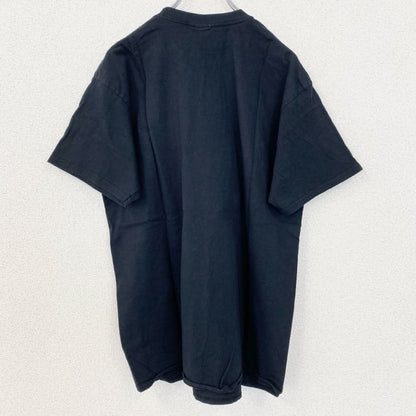 古着 used　半袖ムービープリントTシャツ　サイボーグ　クルーネック　レトロデザイン　黒　ブラック　XLサイズ