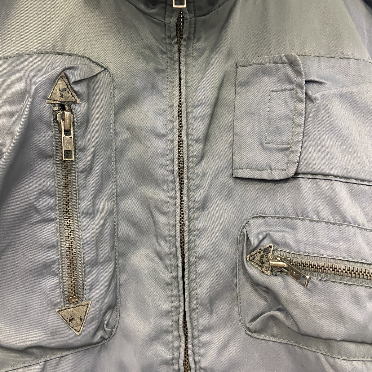 SUNTORY ORIGINAL DESIGN　サントリーオリジナルデザイン　ミリタリージャケット　フェード　カーキ ミリタリーアウター メンズ 古着