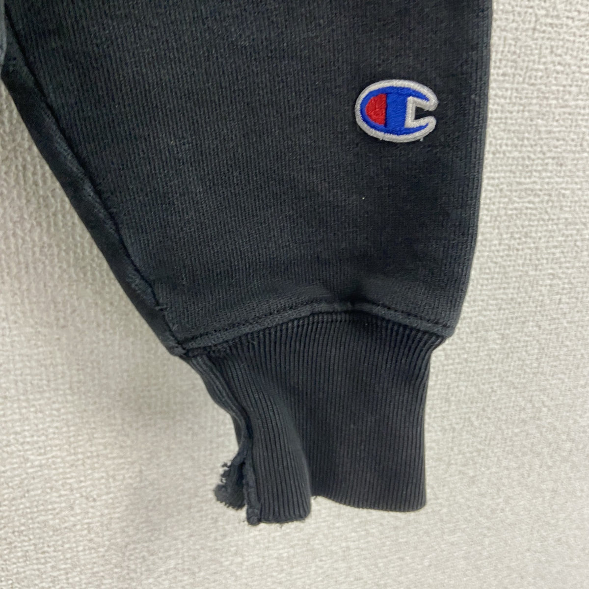 Champion　チャンピオン　リバースウィーブ　スウェットパーカー/フーディー　黒　ブラック　Mサイズ　古着