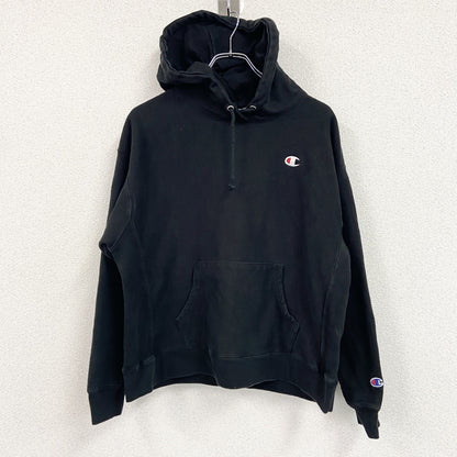 Champion　チャンピオン　リバースウィーブ　スウェットパーカー/フーディー　黒　ブラック　3XLサイズ