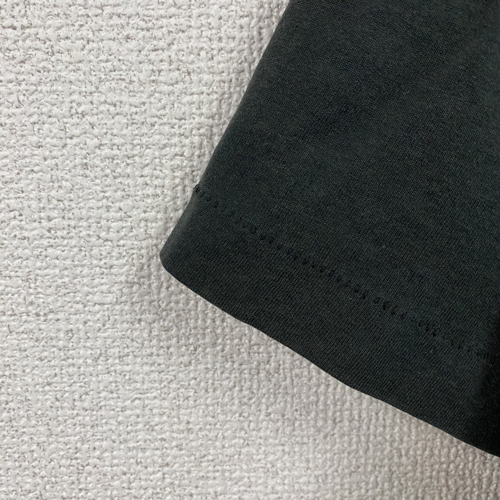 FRUIT OF THE LOOM　フルーツオブザルーム　半袖プリントTシャツ　シングルステッチ　ヴィンテージ　黒　ブラック　Mサイズ　古着
