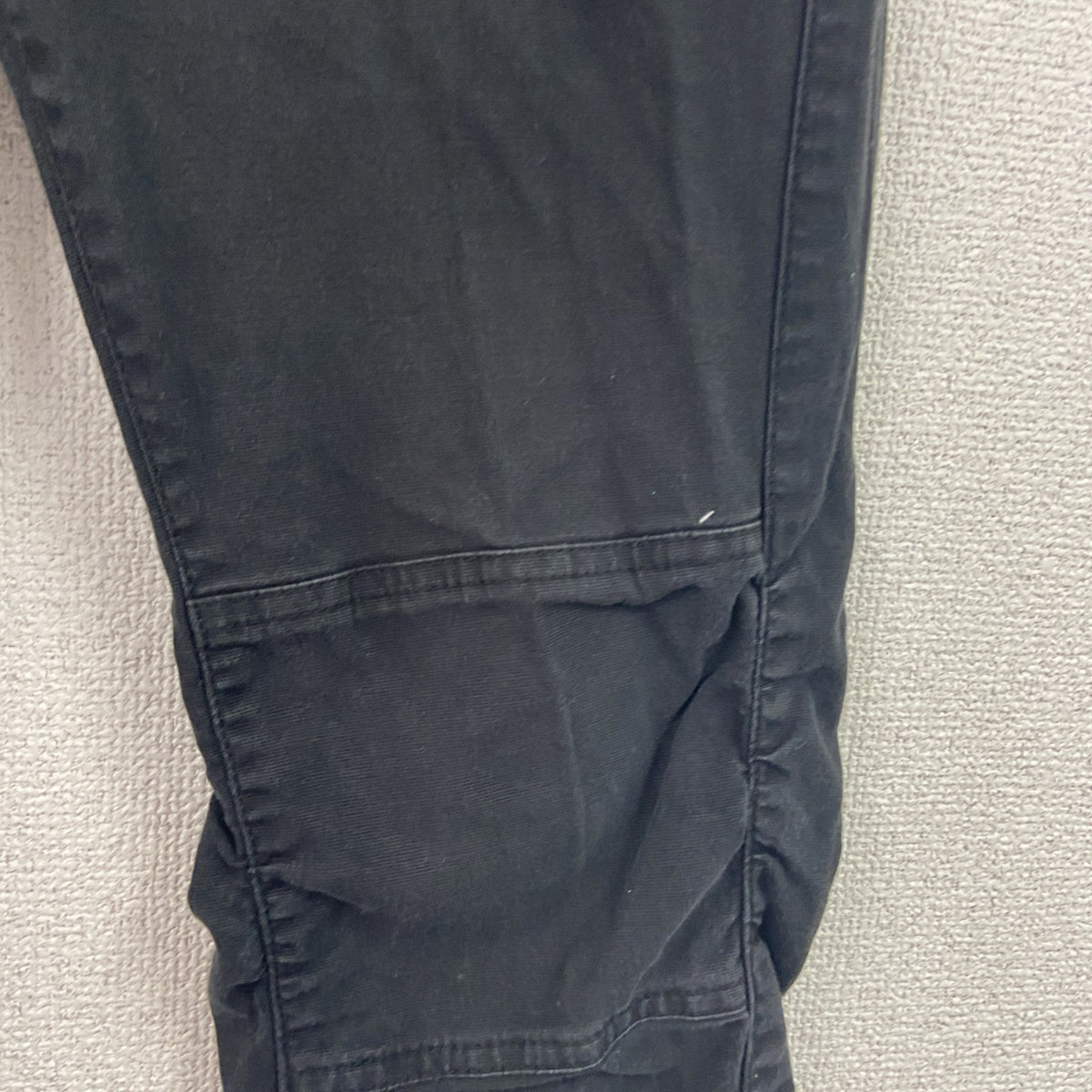 KATHARINE HAMNETT　キャサリン・ハムネット　ギミックパンツ　黒　ブラック　Sサイズ　古着