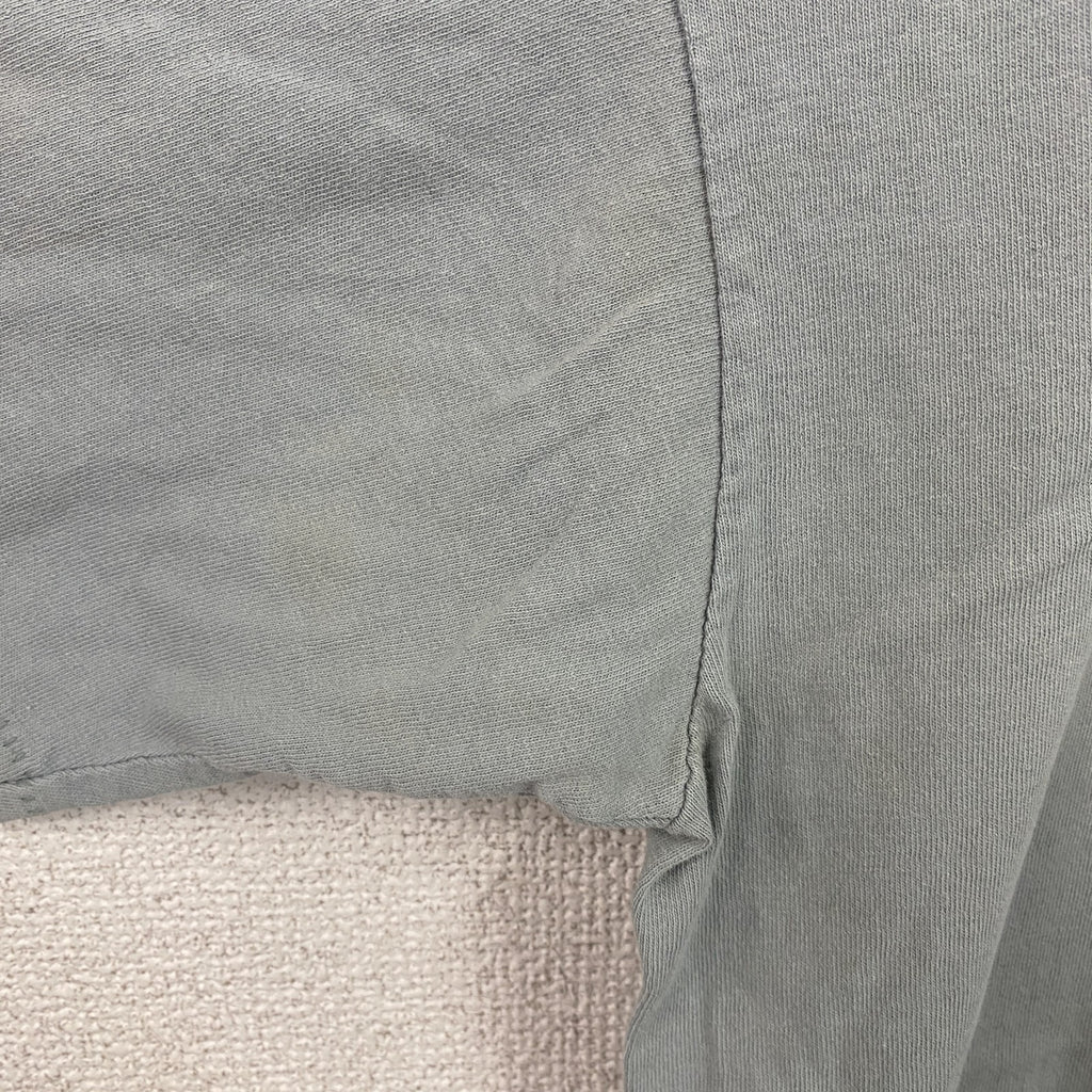 GHESAPEAKE BAY　チェサピークベイ　半袖プリントTシャツ　シングルステッチ　ヴィンテージ　灰色　グレー　XLサイズ カットソー メンズ コットン 古着