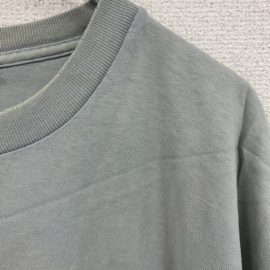 GHESAPEAKE BAY　チェサピークベイ　半袖プリントTシャツ　シングルステッチ　ヴィンテージ　灰色　グレー　XLサイズ カットソー メンズ コットン 古着