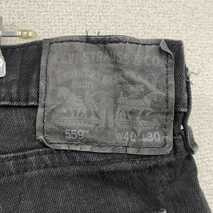 Levi’ｓ　リーバイス　559　デニムパンツ/ジーンズ　ジップフライ　黒　ブラック　W40サイズ