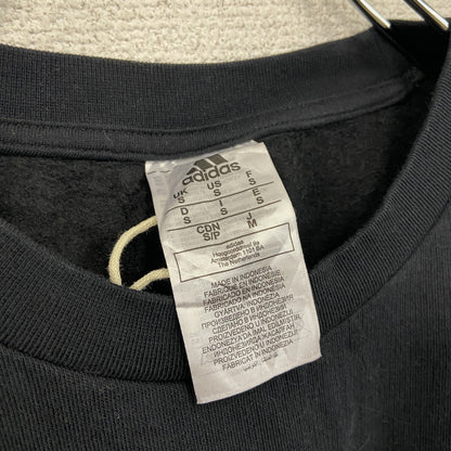 adidas　アディダス　スウェット/トレーナー　パフォーマンスロゴ　黒　ブラック　Sサイズ