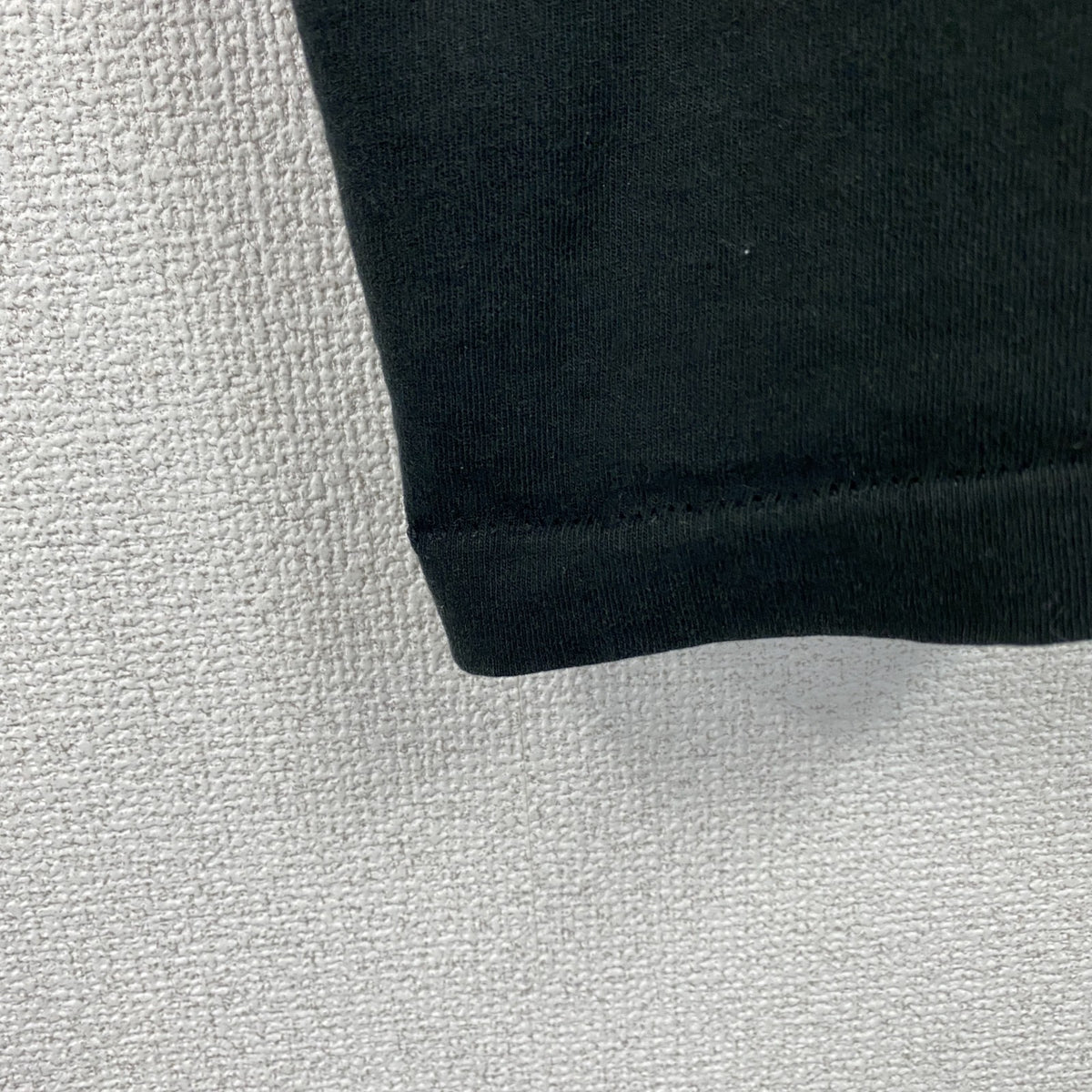 FRUIT OF THE LOOM　フルーツオブザルーム　半袖プリントTシャツ　シングルステッチ　ヴィンテージ　黒　ブラック　XLサイズ カットソー メンズ コットン 古着