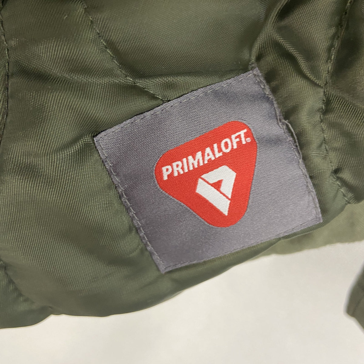 GAP　ギャップ　PRIMALOFT　モッズコート　ミリタリージャケット　ファー付き　カーキ　Sサイズ　古着