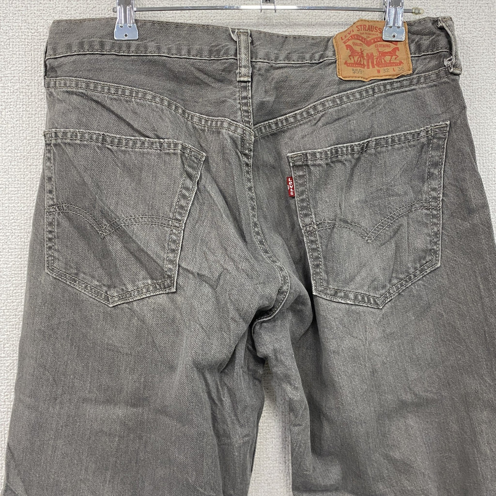 Levi’ｓ　リーバイス　559　デニムパンツ/ジーンズ　ジップフライ　ダークグレー　W32サイズ　古着