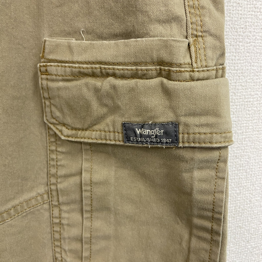 Wrangler　ラングラー　カーゴパンツ　6つポケット　ワンポイント　ベージュ　40サイズ　古着