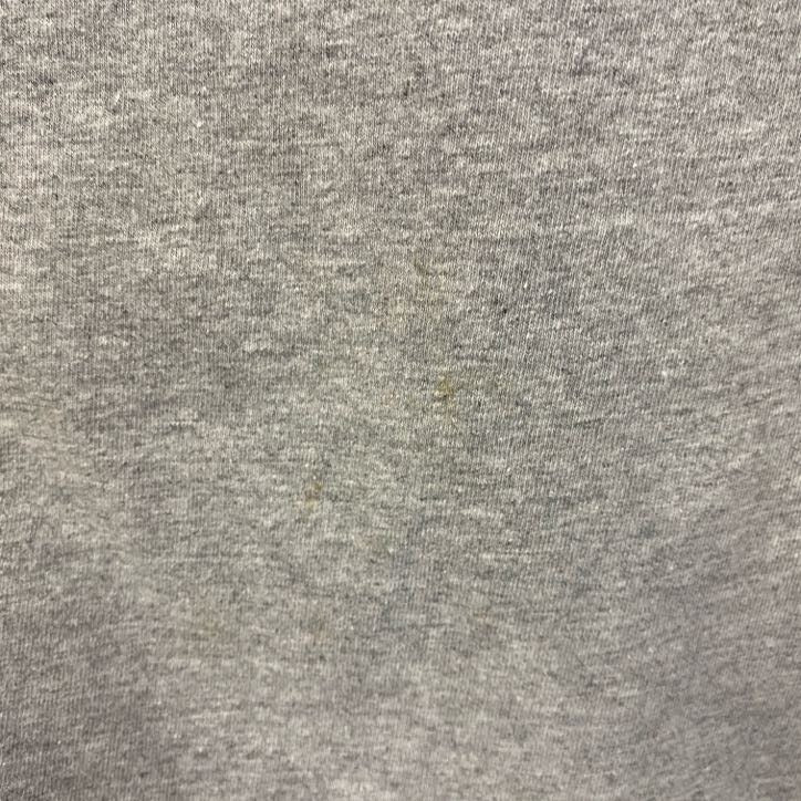 champion チャンピオン　半袖プリントTシャツ　グレー　灰色　バスケ　クルーネック　レトロデザイン　XLサイズ　古着