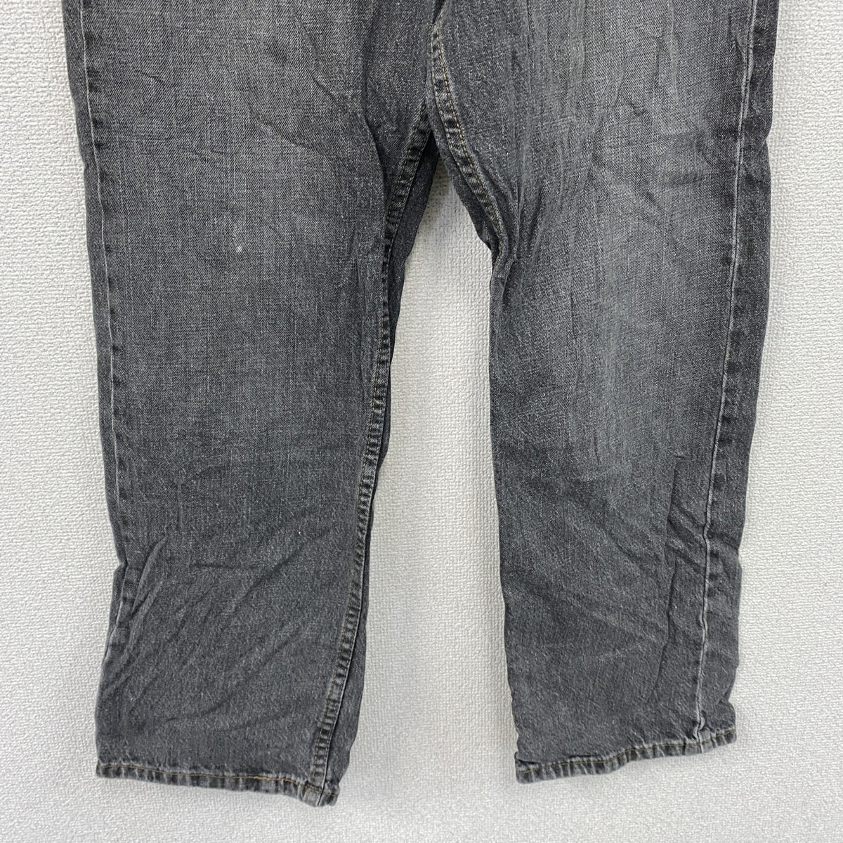 Levi’ｓ　リーバイス　デニムパンツ/ジーンズ　縦落ち　ジップフライ　ダークグレー　W32サイズ　古着