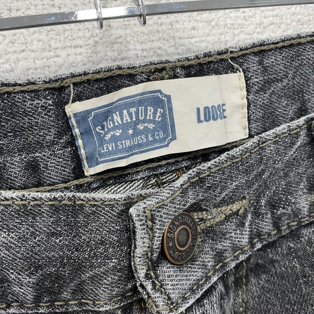 Levi’ｓ　リーバイス　デニムパンツ/ジーンズ　縦落ち　ジップフライ　ダークグレー　W32サイズ　古着