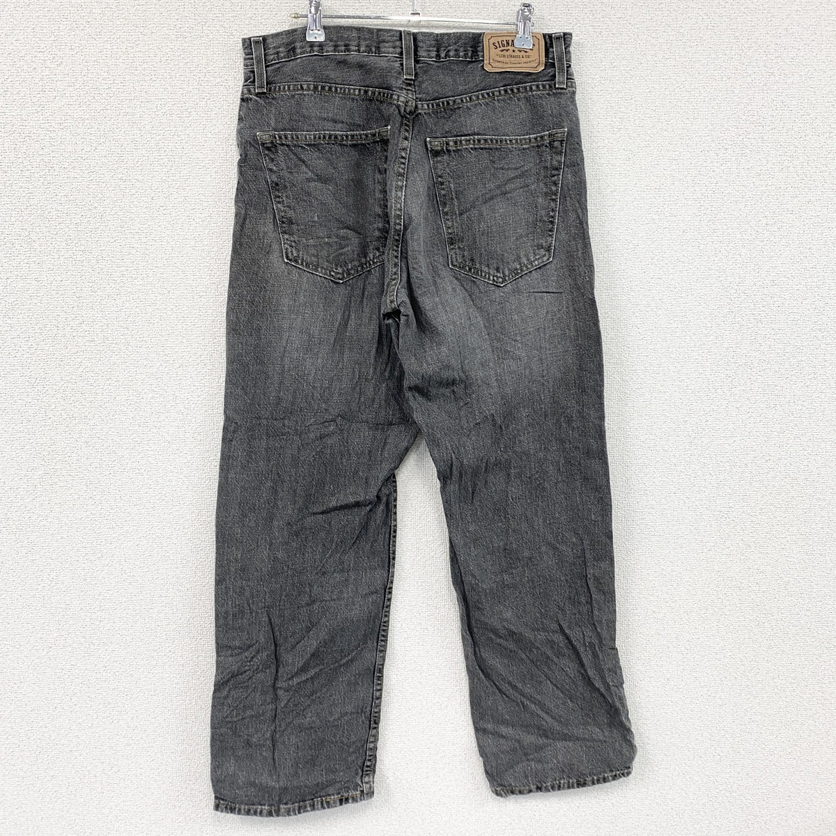 Levi’ｓ　リーバイス　デニムパンツ/ジーンズ　縦落ち　ジップフライ　ダークグレー　W32サイズ　古着