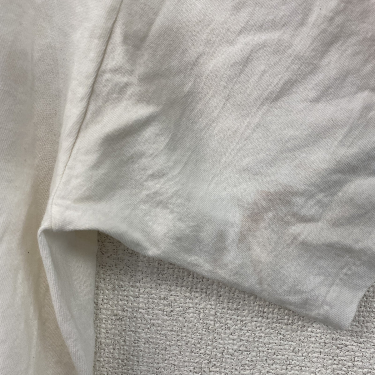 ALL SPORT　半袖プリントTシャツ　シングルステッチ　白　ホワイト　XLサイズ カットソー メンズ コットン 古着