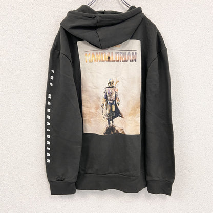 STAR WARS　スターウォーズ　Disney　スウェットパーカー/フーディー　マンダロリアン　黒　ブラック　Mサイズ