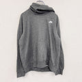 NIKE　ナイキ　スウェットパーカー/フーディー　ハイネック　スウッシュ　灰色　グレー　Lサイズ　古着