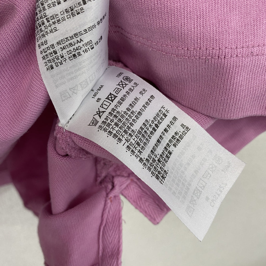 Champion　チャンピオン　RODEO CROWNS　5 sleeve Big トップス　トリコタグ　復刻　ピンク　フリーサイズ　古着