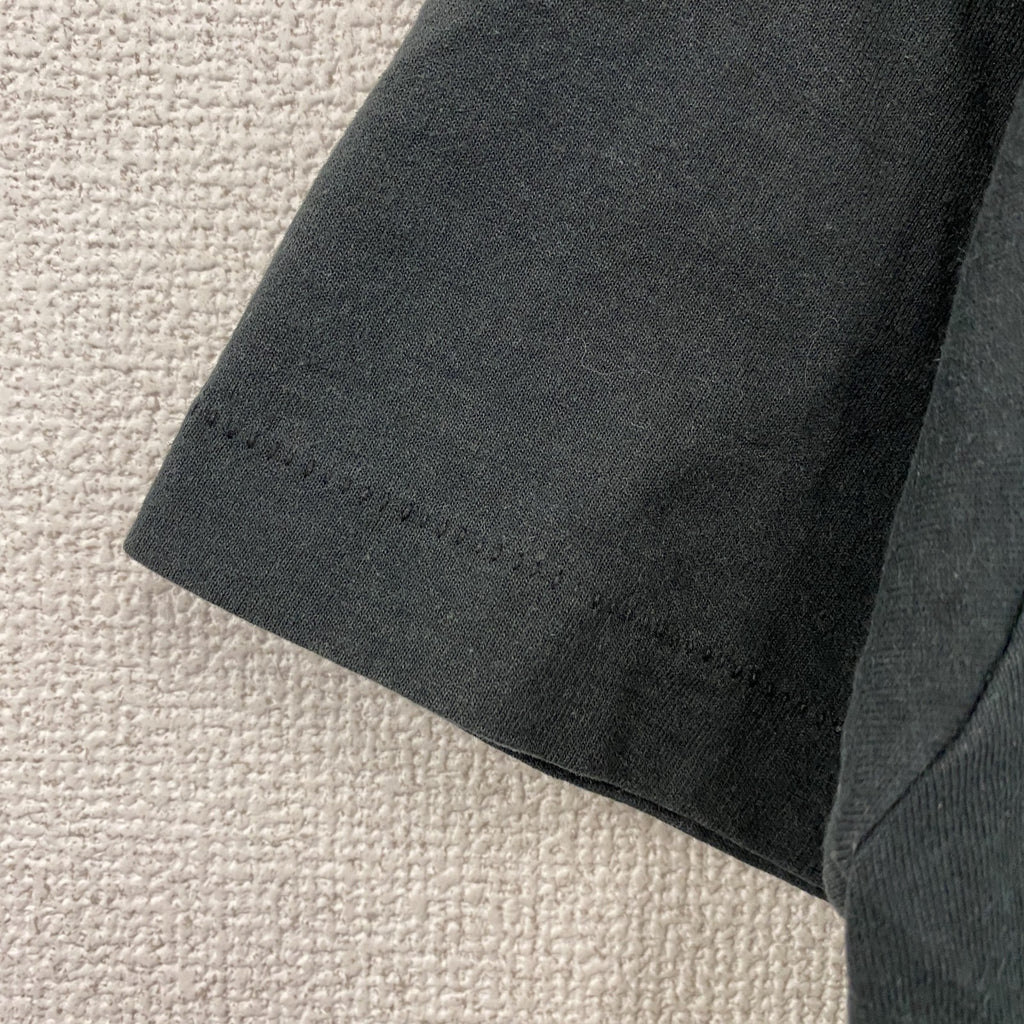 SCREEN STARS　スクリーンスターズ　半袖プリントTシャツ　シングルステッチ　黒　ブラック　XLサイズ カットソー メンズ コットン 古着