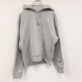 Champion　チャンピオン　リバースウィーブ　スウェットパーカー/フーディー　灰色　グレー　Mサイズ トレーナー スウェットトップス フード付き 古着