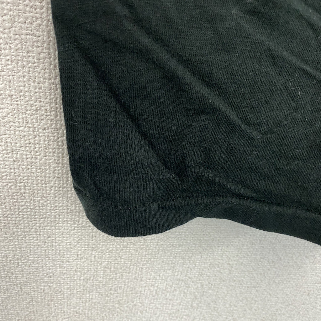 BVD　半袖プリントTシャツ　シングルステッチ　黒　ブラック　XLサイズ カットソー メンズ コットン 古着