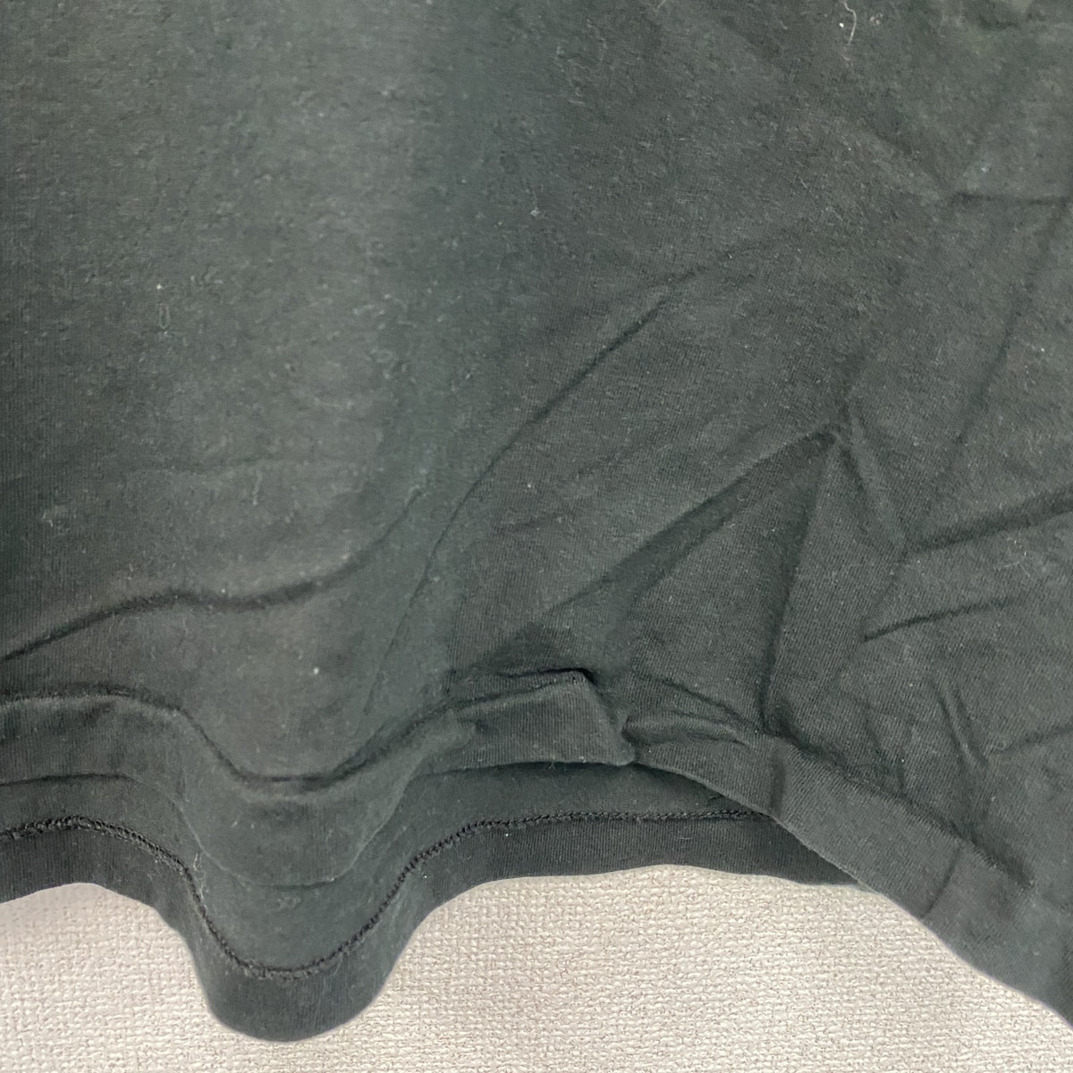 BVD　半袖プリントTシャツ　シングルステッチ　黒　ブラック　XLサイズ カットソー メンズ コットン 古着