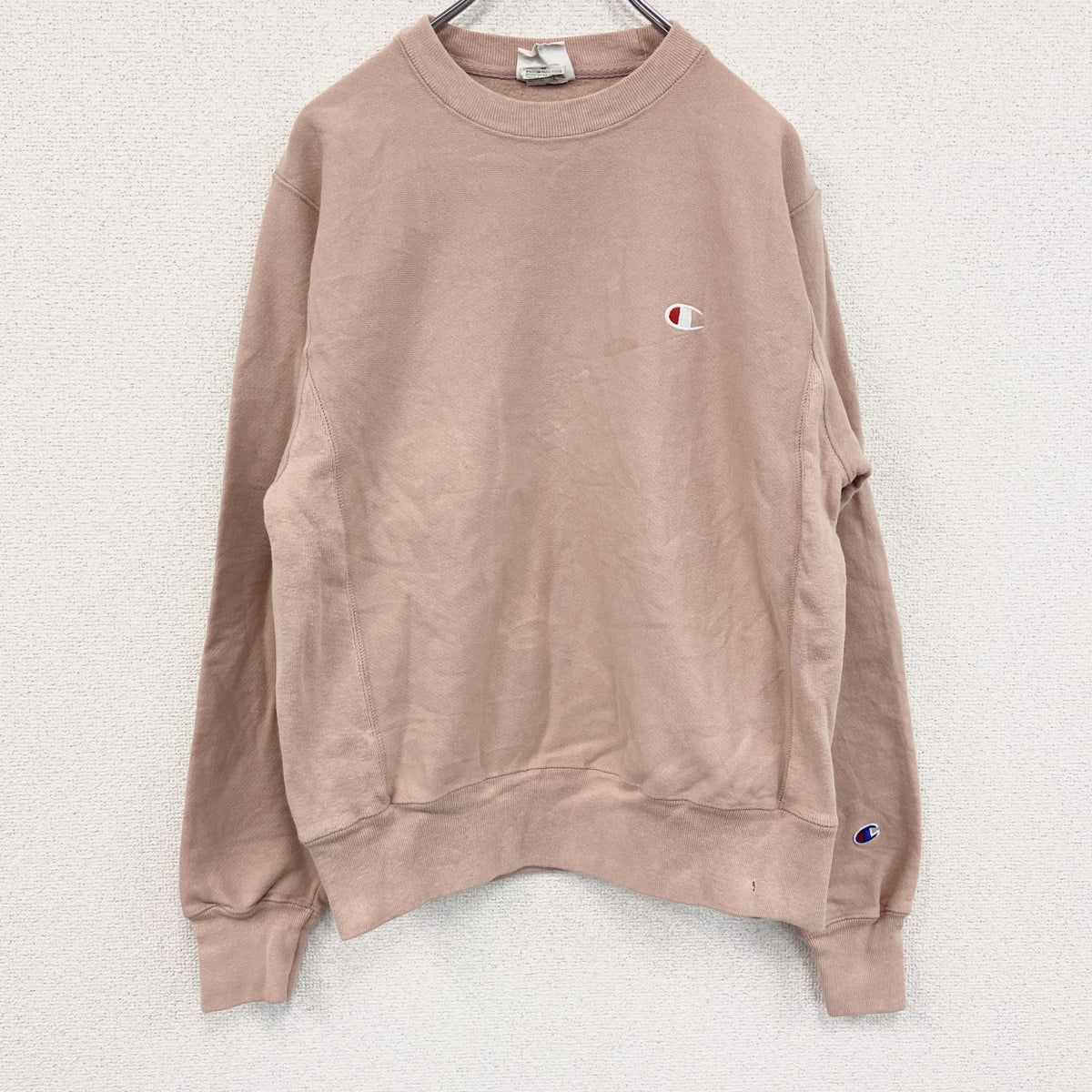 Champion　チャンピオン　リバースウィーブ　スウェット/トレーナー　ピンク　Sサイズ　古着