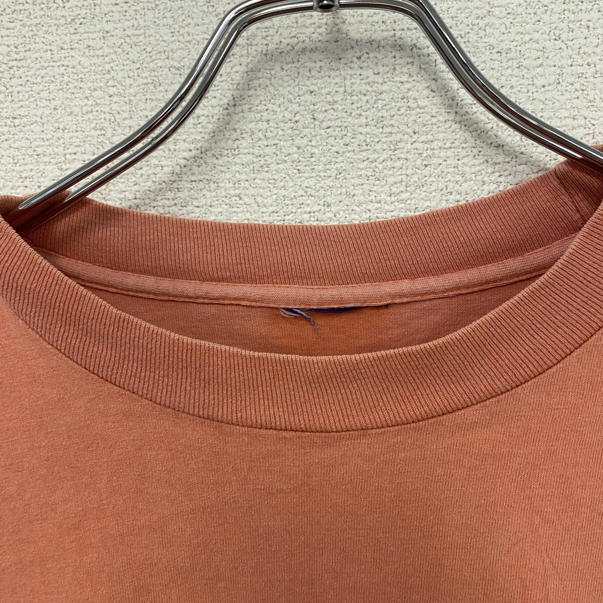JANSPORT　ジャンスポーツ　半袖プリントＴシャツ　カレッジプリント　フェード　オレンジ　古着