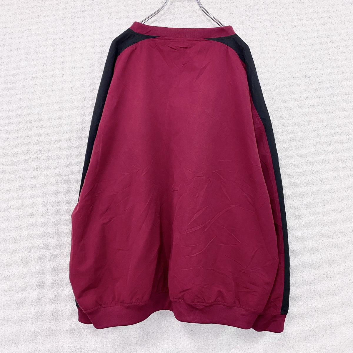 KNIGHTS APPAREL　プルオーバージャケット　カレッジタイプ　赤　レッド　2XLサイズ　古着