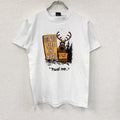 SCREEN STARS　スクリーンスターズ　半袖プリントTシャツ　シングルステッチ　白　ホワイト　Mサイズ カットソー メンズ コットン 古着