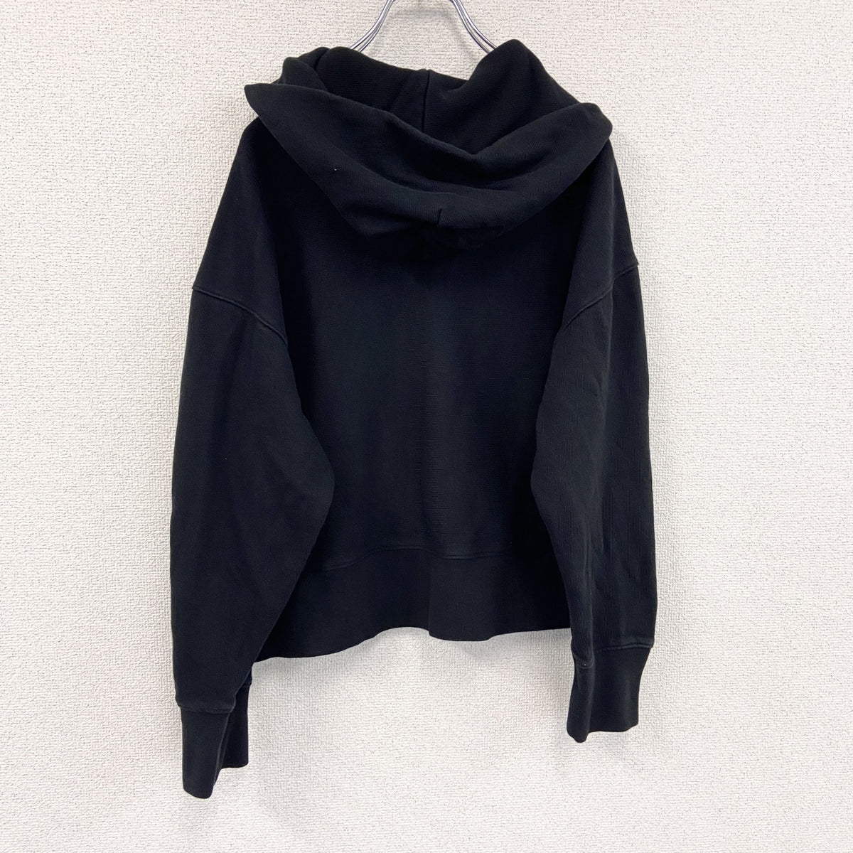 Champion　チャンピオン　リバースウィーブ　フルジップスウェットパーカー/フーディー　黒　ブラック　Mサイズ　古着