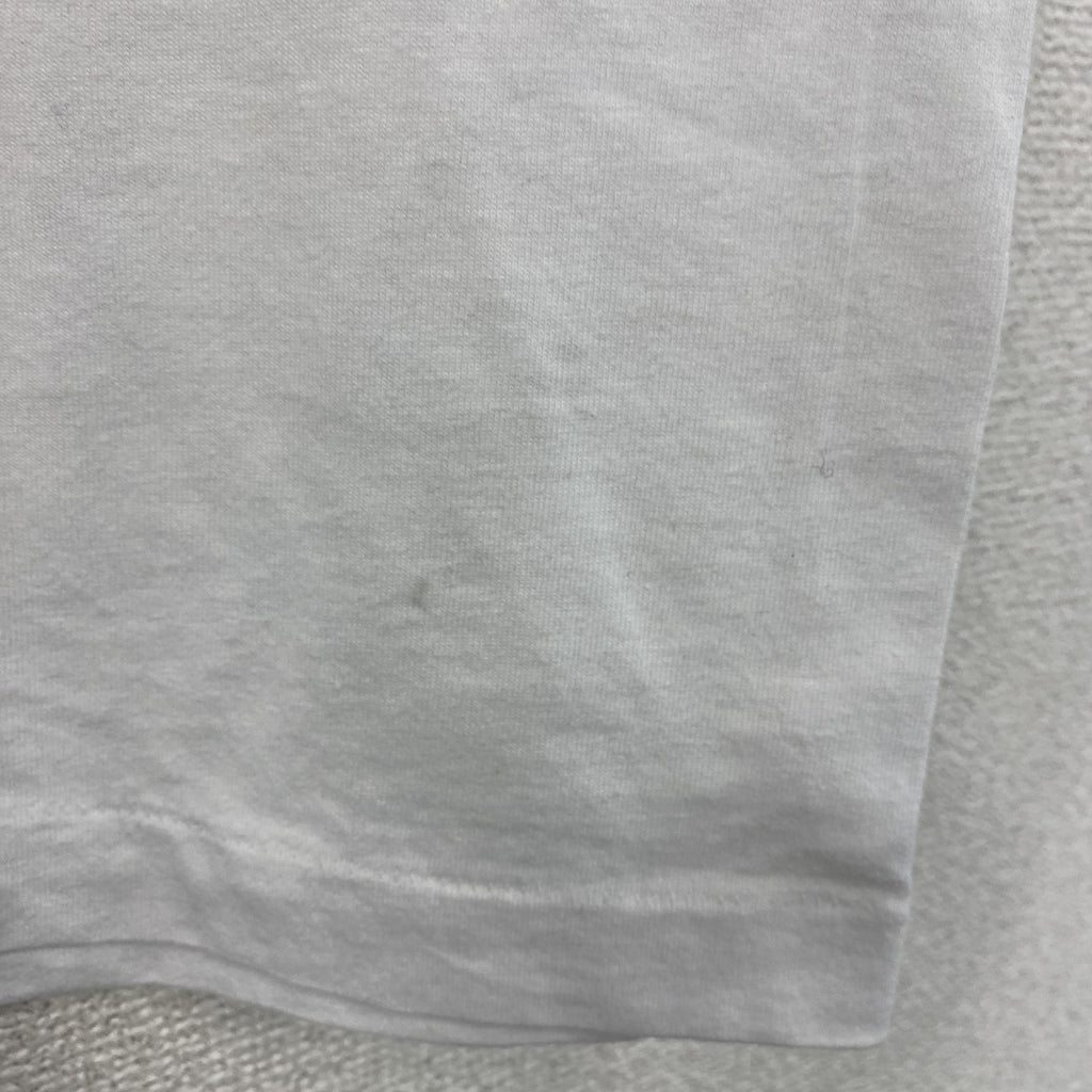 SCREEN STARS　スクリーンスターズ　半袖プリントTシャツ　シングルステッチ　白　ホワイト　Mサイズ カットソー メンズ コットン 古着