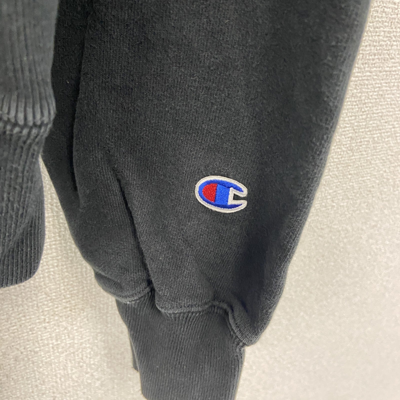 Champion　チャンピオン　リバースウィーブ　フルジップスウェットパーカー/フーディー　黒　ブラック　Mサイズ　古着