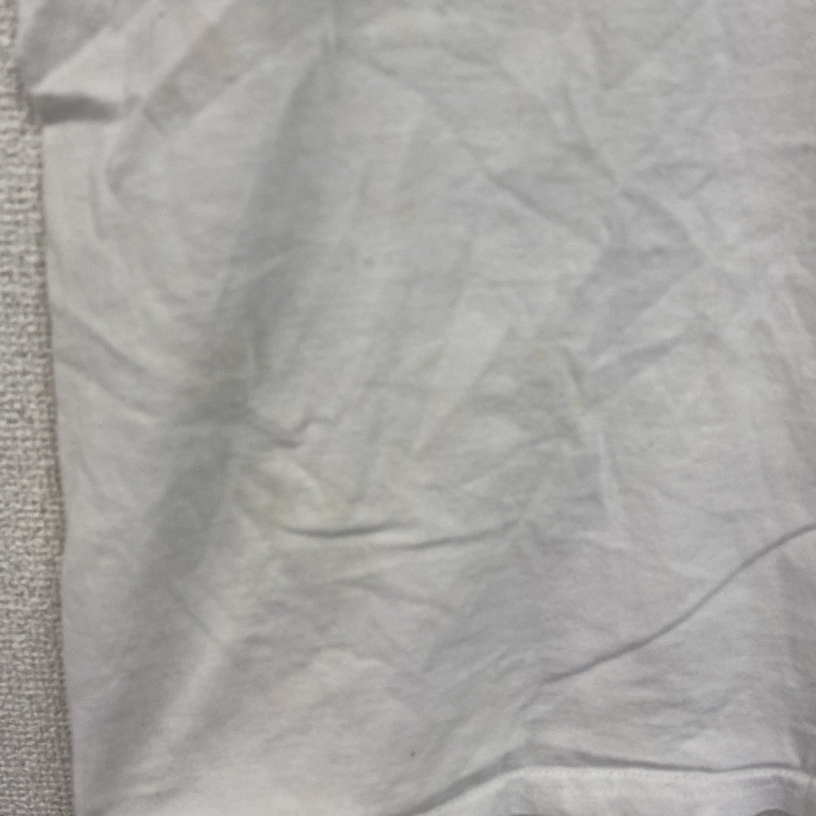 GILDAN　ギルダン　半袖プリントアニマルTシャツ　フォトTシャツ　豚　誰やねん　白　ホワイト　Sサイズ　古着