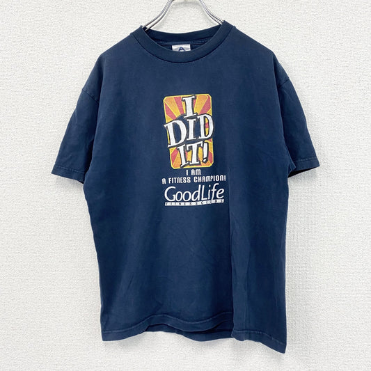 00s　ALSTYLE APPAREL&ACTIVEWEAR　半袖プリントTシャツ　ヴィンテージ　黒　ブラック　Lサイズ