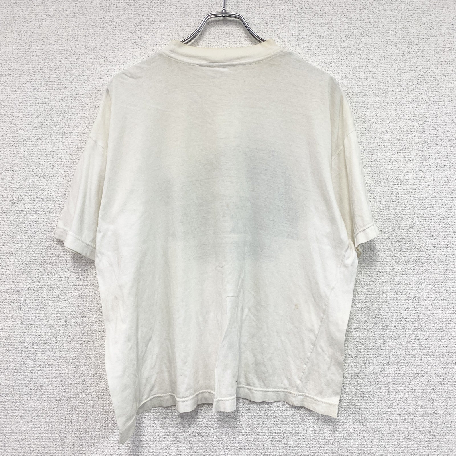 ～00s　SAGGY　サギー　半袖プリントＴシャツ　EGY PTE　エジプト　ヴィンテージ　白　ホワイト　Lサイズ　古着