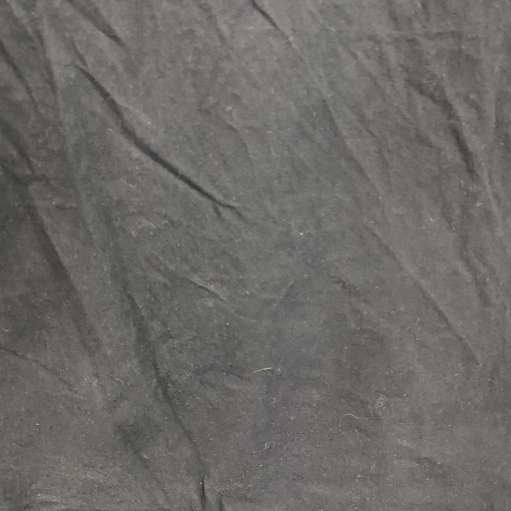 Cotton　半袖プリントTシャツ　黒　ブラック　XLサイズ　古着